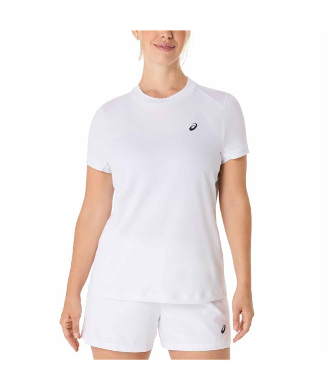 T-shirt de Tennis ASICS Court Ss Haut Femme Blanc