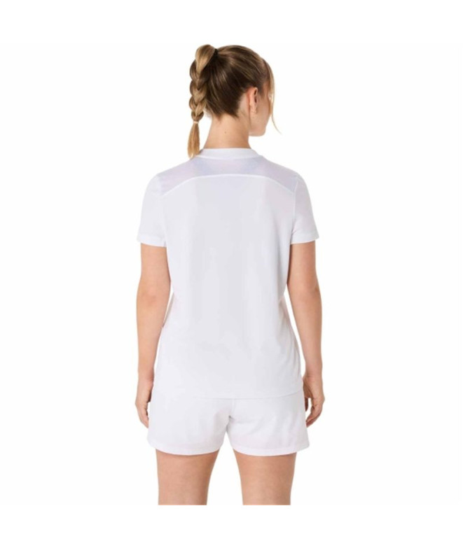 Camiseta de Tênis ASICS Court Ss Top Mulher Branco