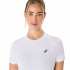 Camiseta de Tenis ASICS Court Ss Top Mujer Blanco