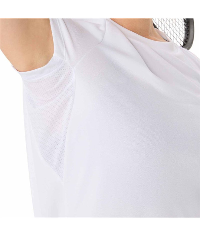Camiseta de Tênis ASICS Court Ss Top Mulher Branco