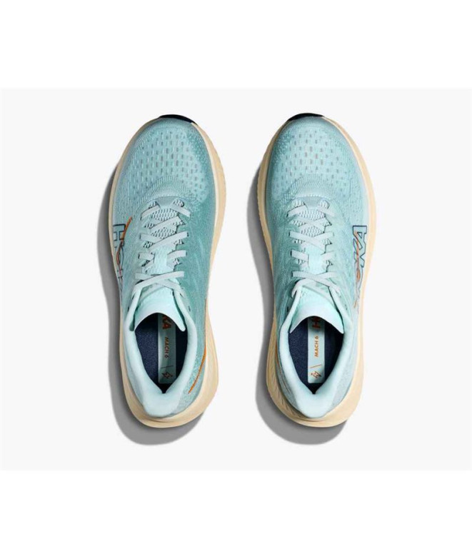 Sapatilhas de Running Hoka Mach 6 Homem Azul