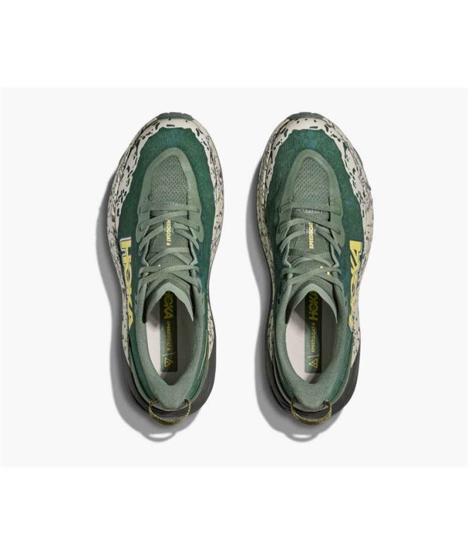 Zapatillas de Trail Hoka Speedgoat 6 Hombre Verde
