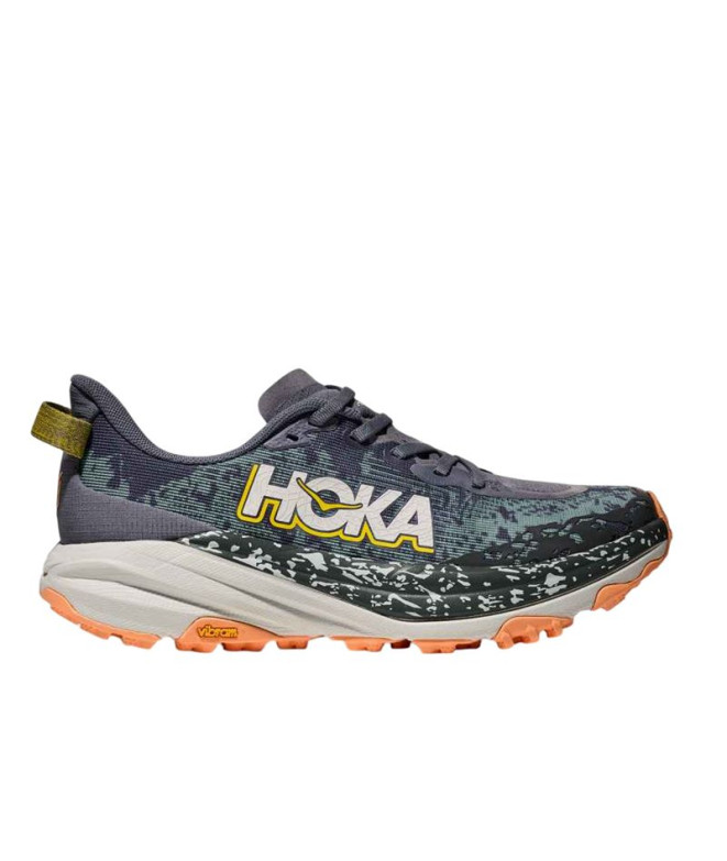 Chaussures de Trail Hoka Speedgoat 6 Femme Gris