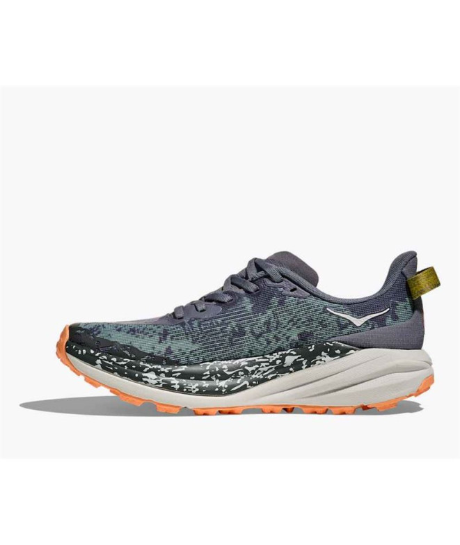 Zapatillas de Trail Hoka Speedgoat 6 Mujer Gris