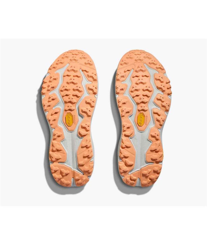 Sapatilhas de Trail Hoka Speedgoat 6 Mulher Cinza