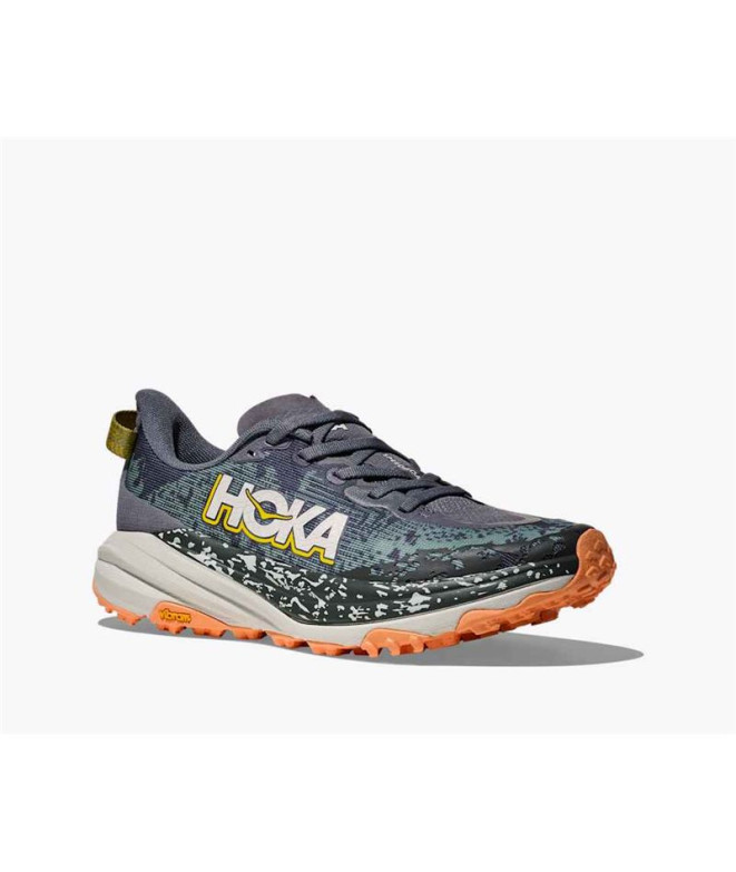 Chaussures de Trail Hoka Speedgoat 6 Femme Gris