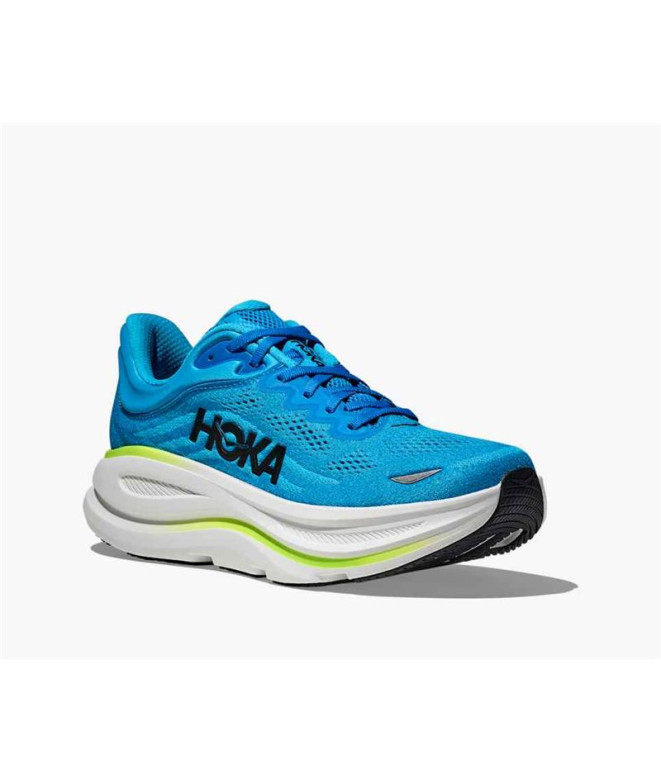 Chaussures de Running Hoka Bondi 9 Homme Bleu
