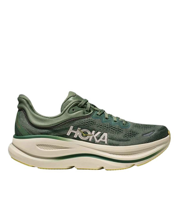 Sapatilhas de Running Hoka Bondi 9 Homem Verde