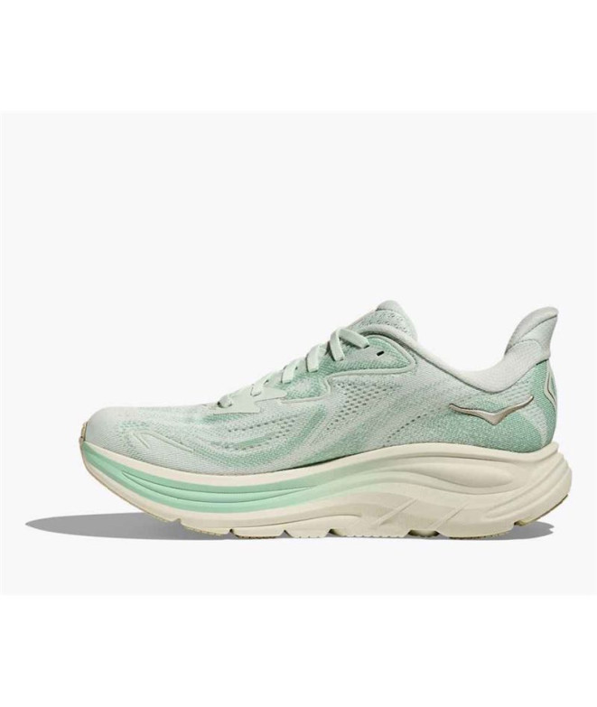Sapatilhas de Running Hoka Clifton 10 Mulher Verde