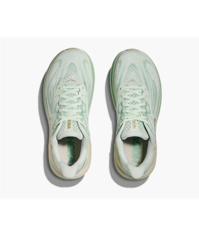 Sapatilhas de Running Hoka Clifton 10 Mulher Verde
