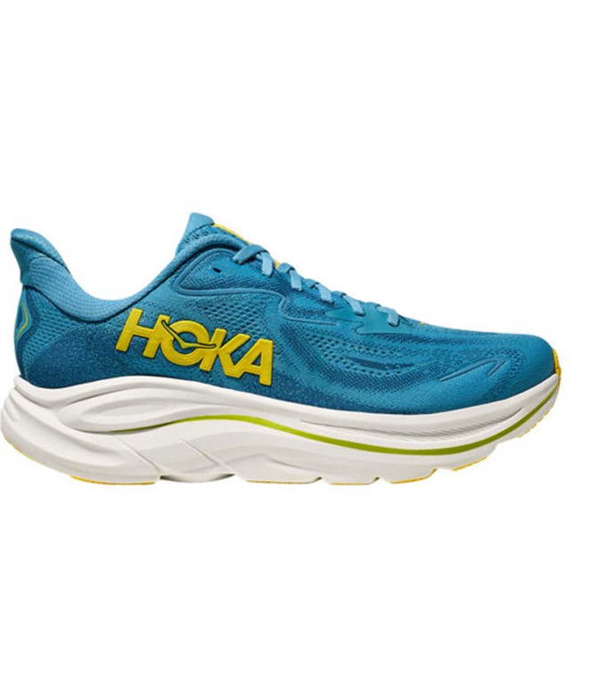 Sapatilhas de Running Hoka Clifton 10 Wide Homem Azul