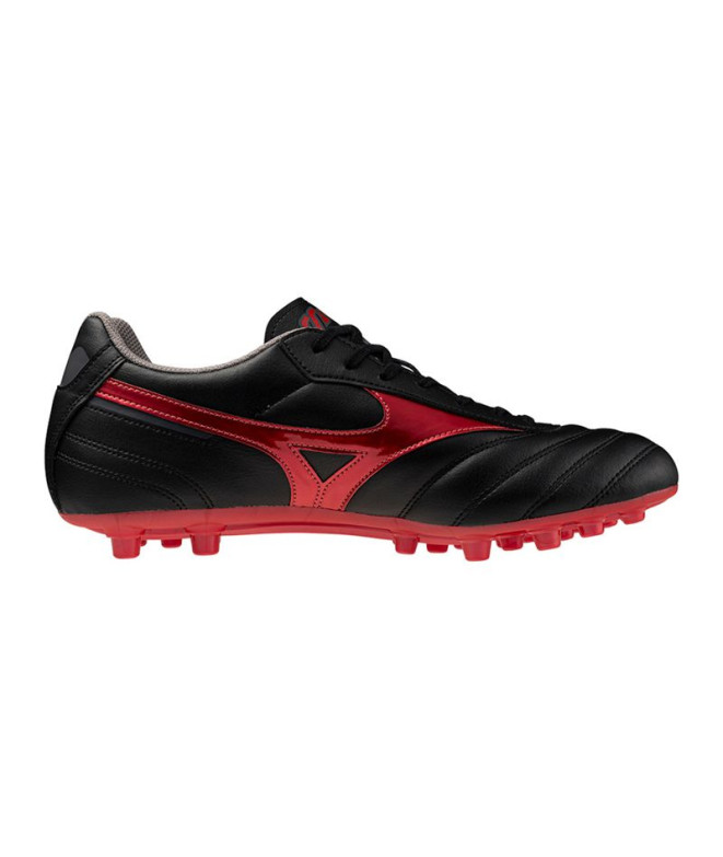 Bottes de Football Mizuno Morelia II Club Ag Noir/Rouge