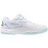Sapatilhas de Voleibol Mizuno Thunder Blade Z Mulher Branco/Azul