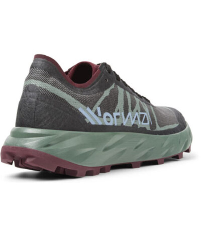 Chaussures de Trail Nnormal Kjerag Brut Rouge/Vert