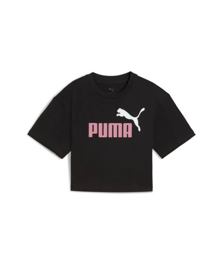 T-shirt Puma Essentials 2 Couleur No. 1 Lo Noir-P Fille
