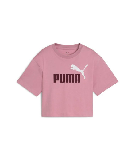 T-shirt Puma Essentials 2 Couleur No. 1 Lo Fille Rose
