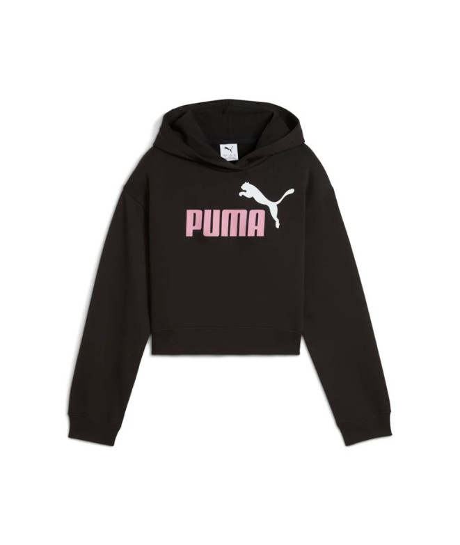 Sweat Puma Essentials 2 Couleur No. 1 Lo Fille Noir/ Rose