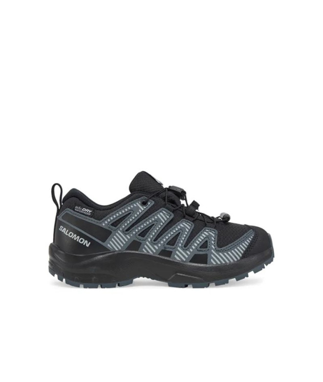 Chaussures de Montagne Salomon Xa Pro V8 Wp J Noir Enfant
