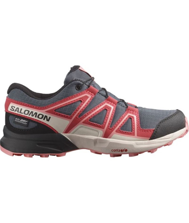 Chaussures de Montagne Salomon Speedcross Cswp Enfant Gris