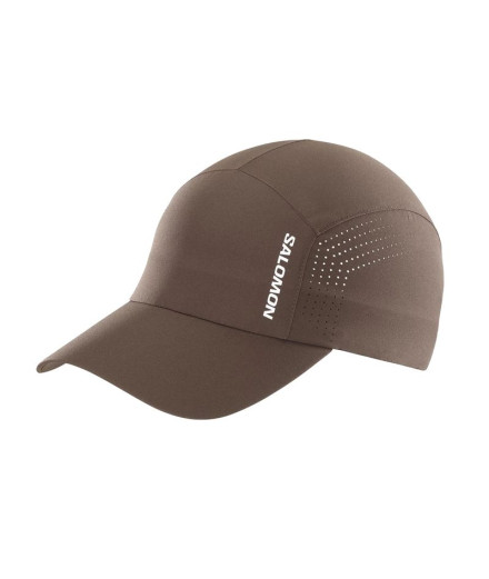 Casquette Salomon Shkout Grain de Café Marron