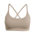 Sujetador Deportivo de Fitness adidas All Me Ls Mujer Marrón