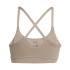 Sutiã esportivo de Fitness adidas All Me Ls Mulher Marrom