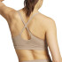Sujetador Deportivo de Fitness adidas All Me Ls Mujer Marrón