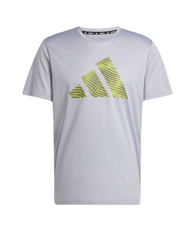 Camiseta de Running adidas Adi365 E Bl Homem Plahal