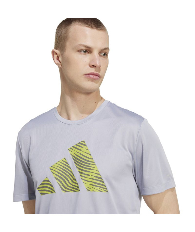 Camiseta de Running adidas Adi365 E Bl Hombre...