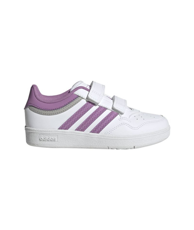 Sapatilhas de Basquetebol adidas Hoops 4.0 Cf C Infantil Preto/Morado