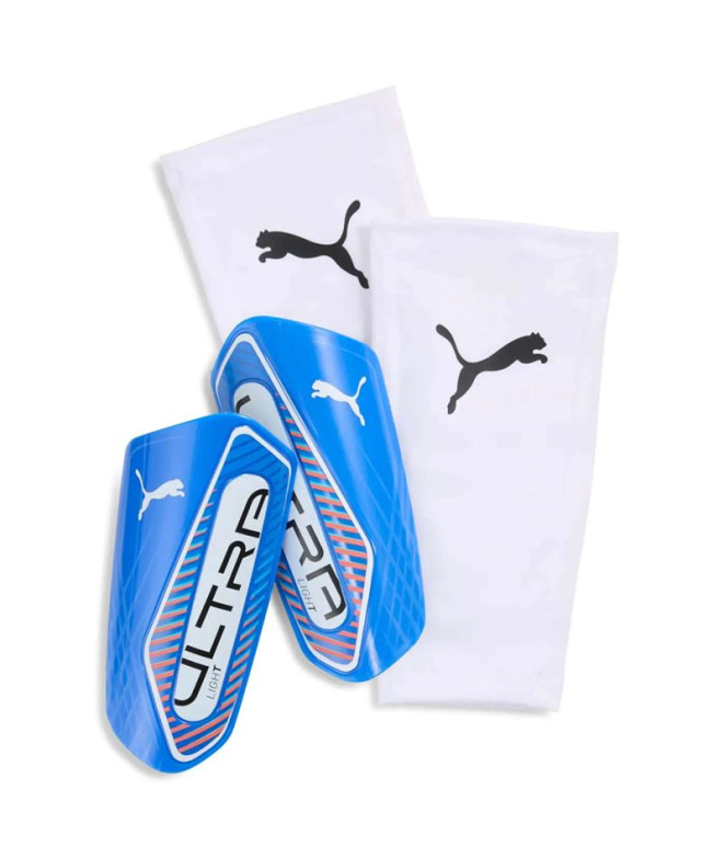 Protège-tibias de Football Puma Ultra Light Sleeve Homme Bleu