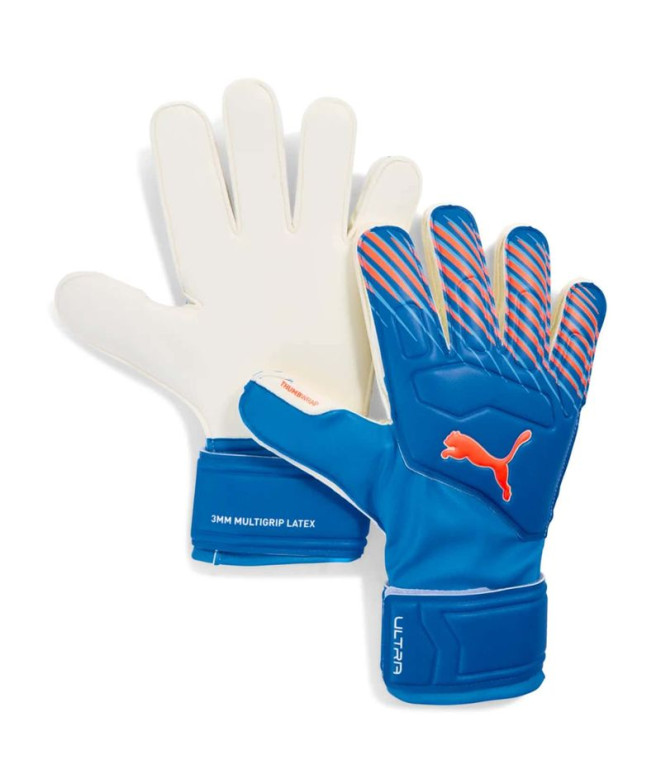 Gants de gardien de Football Puma Ultra Match Pro Bleu