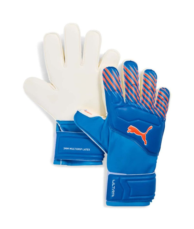 Gants de gardien de Football Puma Ultra Match Pro Bleu