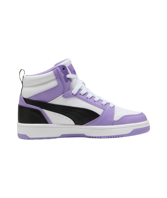 Zapatillas Puma Rebound V6 Mid,Team Violet-, Bebés