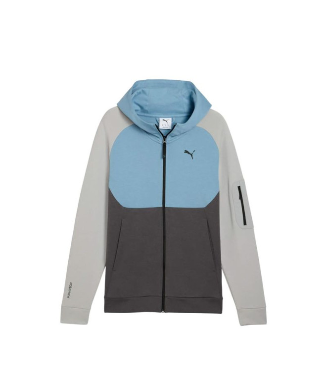 Veste Puma tech Fz die Bleu Homme
