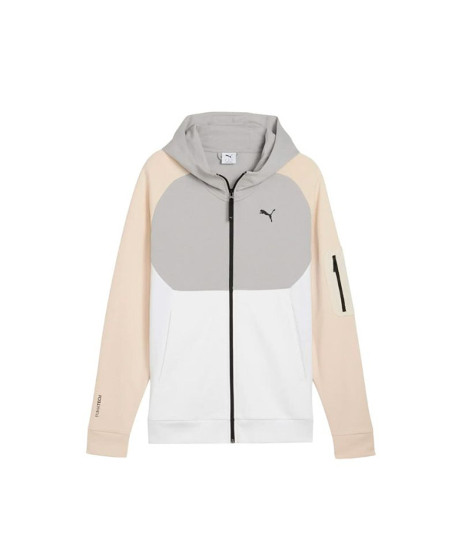 Veste Puma tech Fz die Beige Homme