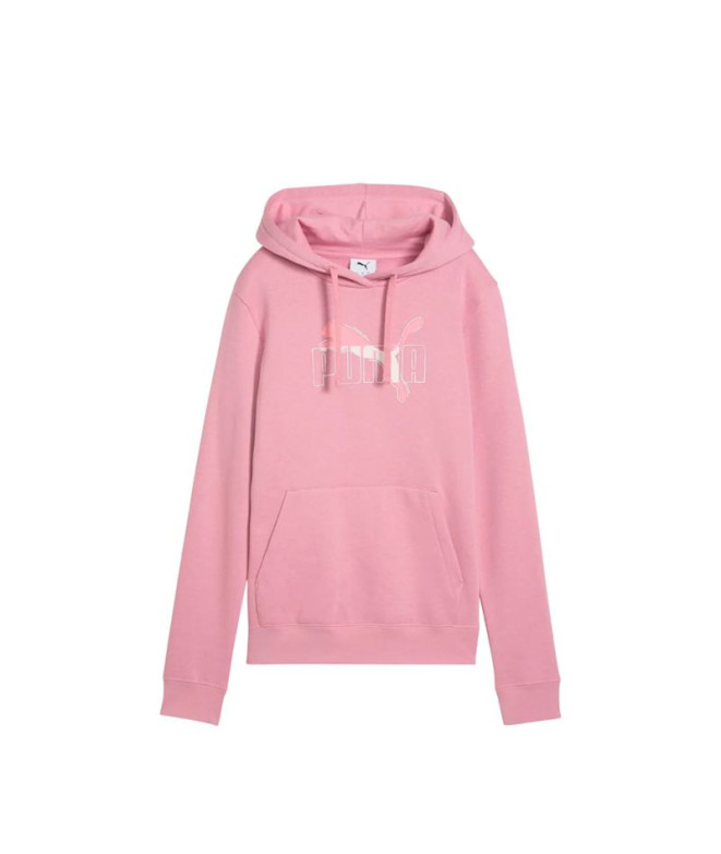 Sweat Puma Essentials Logo Lab en Rose Femme