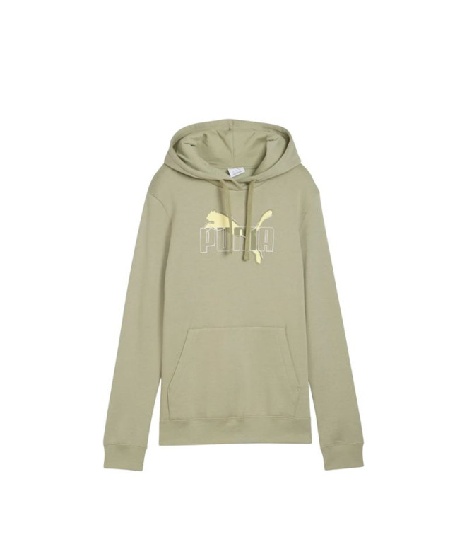 Sweat Puma Essentials Logo Lab die Lux Army Femme