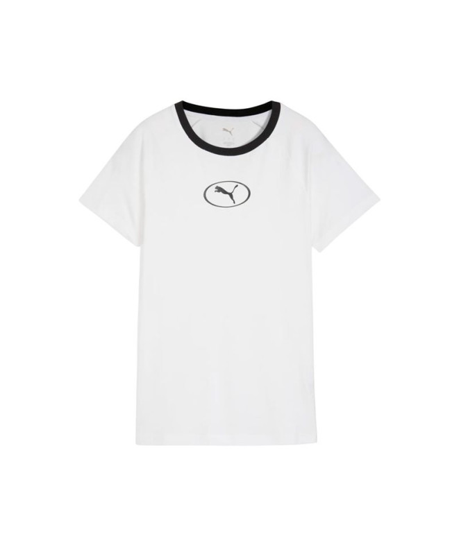 T-shirt Puma Sport Graphic Blanc Femme