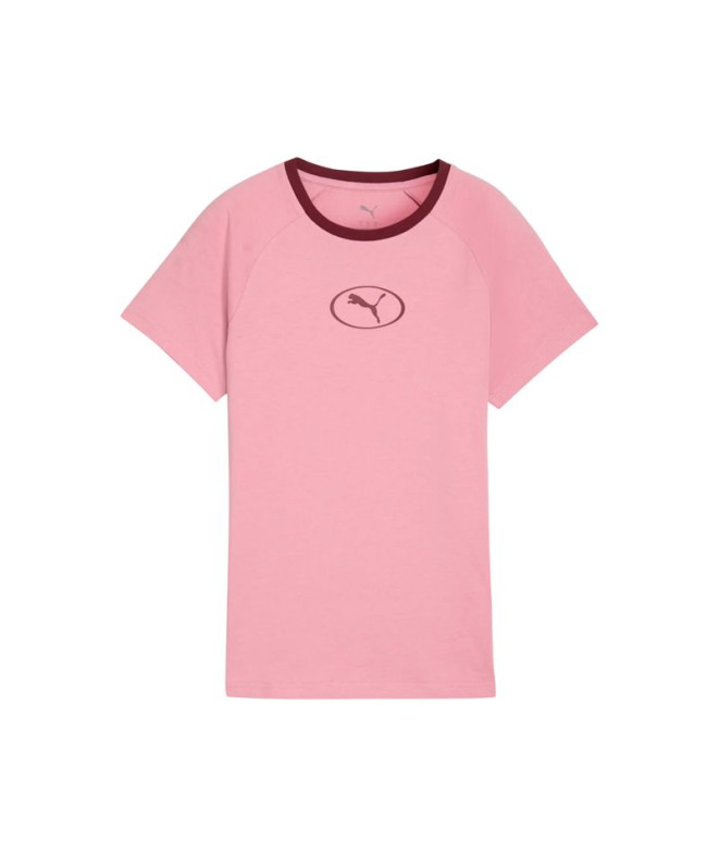 T-shirt Puma Sport Graphic Rose Femme