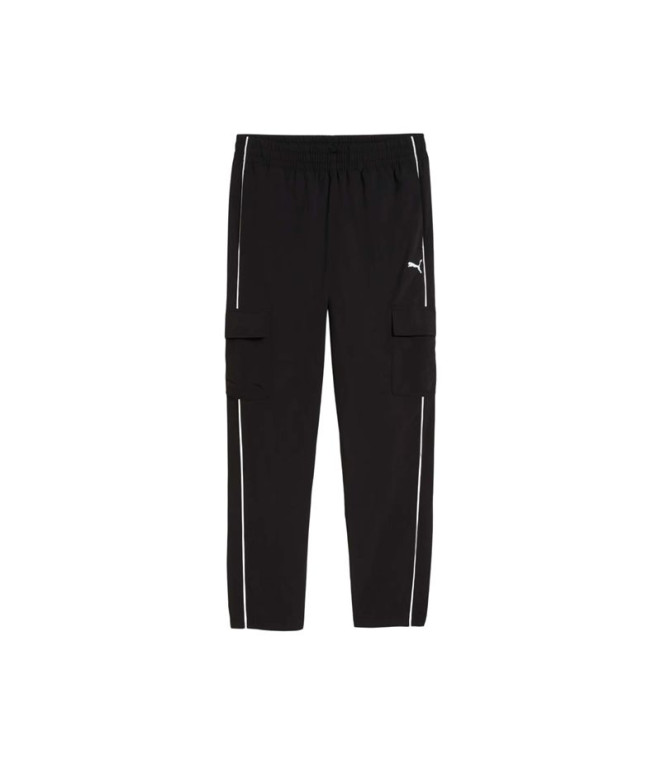 Pantalón Puma Sport Woven Car Negro Mujer