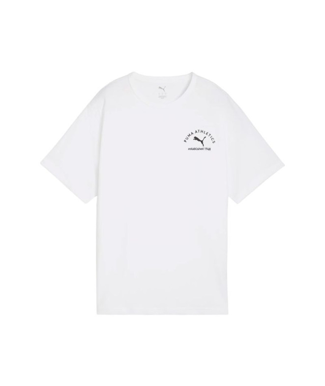 T-shirt Puma Class Relaxed Blanc Femme