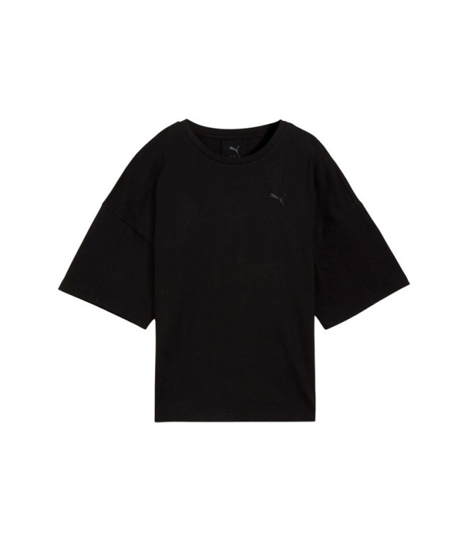 T-shirt Puma Her Oversized, Noir, Femme