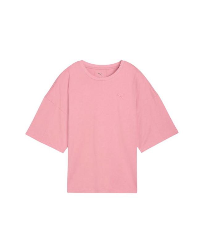 T-shirt Puma Her Oversized, Poised Pink, Femme