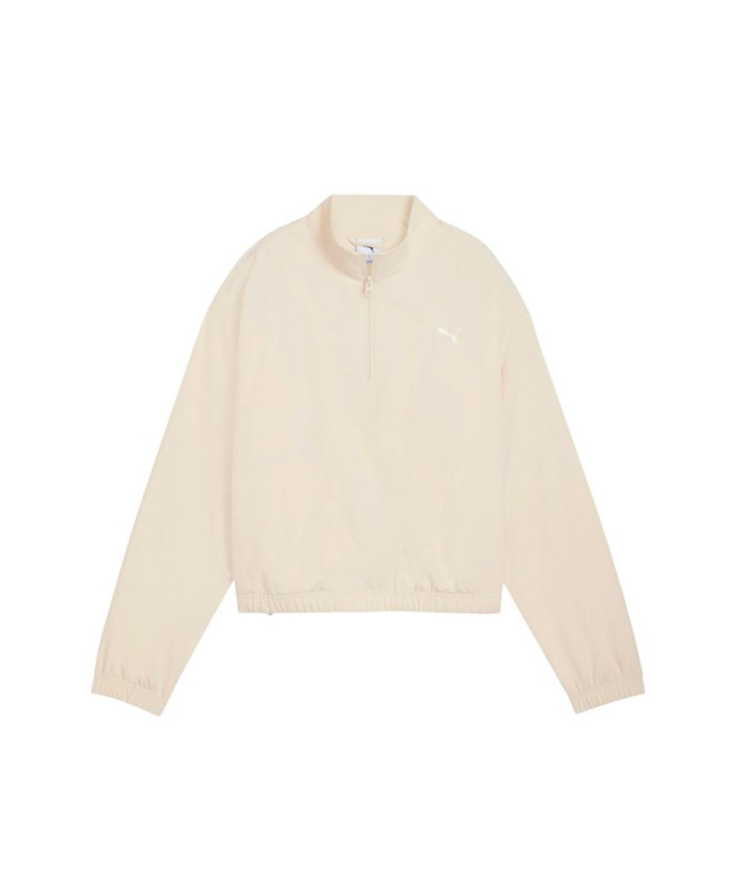Chaqueta Puma Her Relaxed Woven Ha,Alpine Snow, Mujer