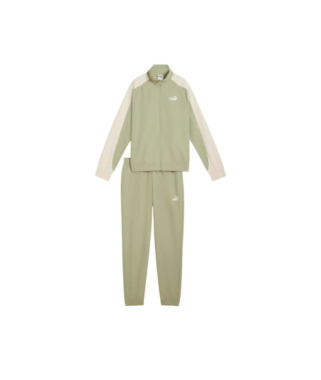 Survêtement Puma Woven Tracksuit Cl Lux Army Femme