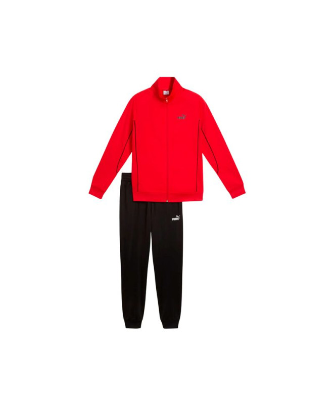 Survêtement Puma Poly Piping Sui Rouge Homme