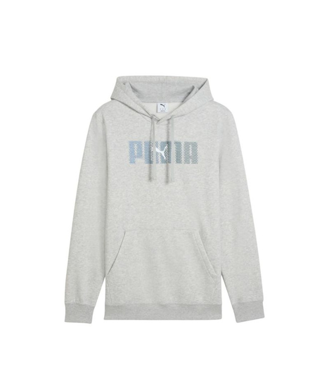 Sweat Puma Essentials Logo Lab die Light Gris Hea Homme