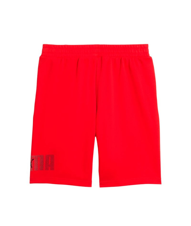 Calça Puma Essentials Logo Lab Vermelho Homem
