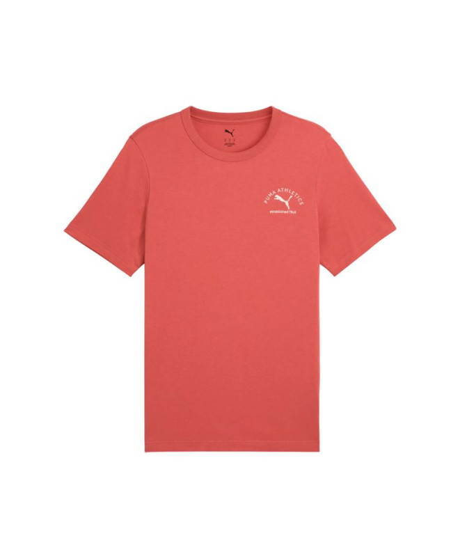 T-shirt Puma Class Graphic Exotic Red Homme
